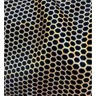 Lycra BLACK HONEY COMB (shine)
